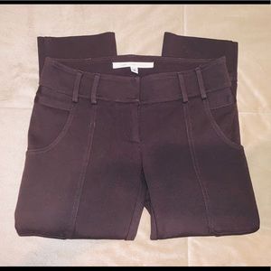 Diane Von Furstenberg cropped slacks